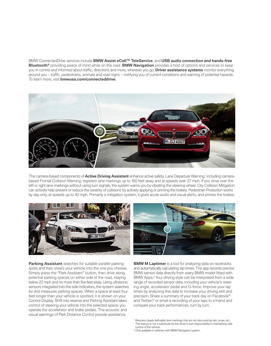2015 BMW M3 Brochure Page 25